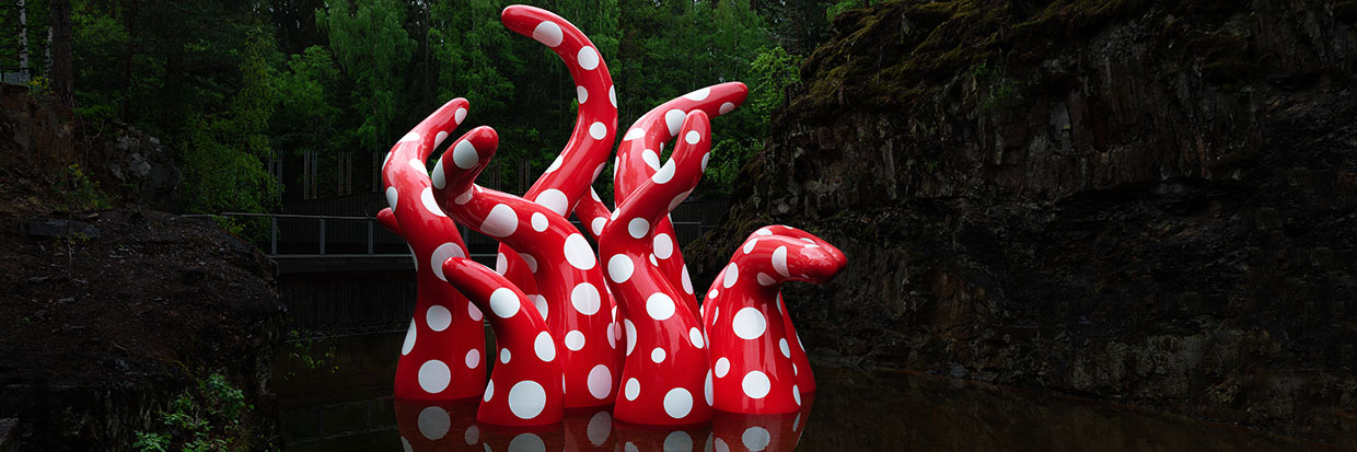 Kistefos-Museet - Yayoi Kusama,  Shine of Life|